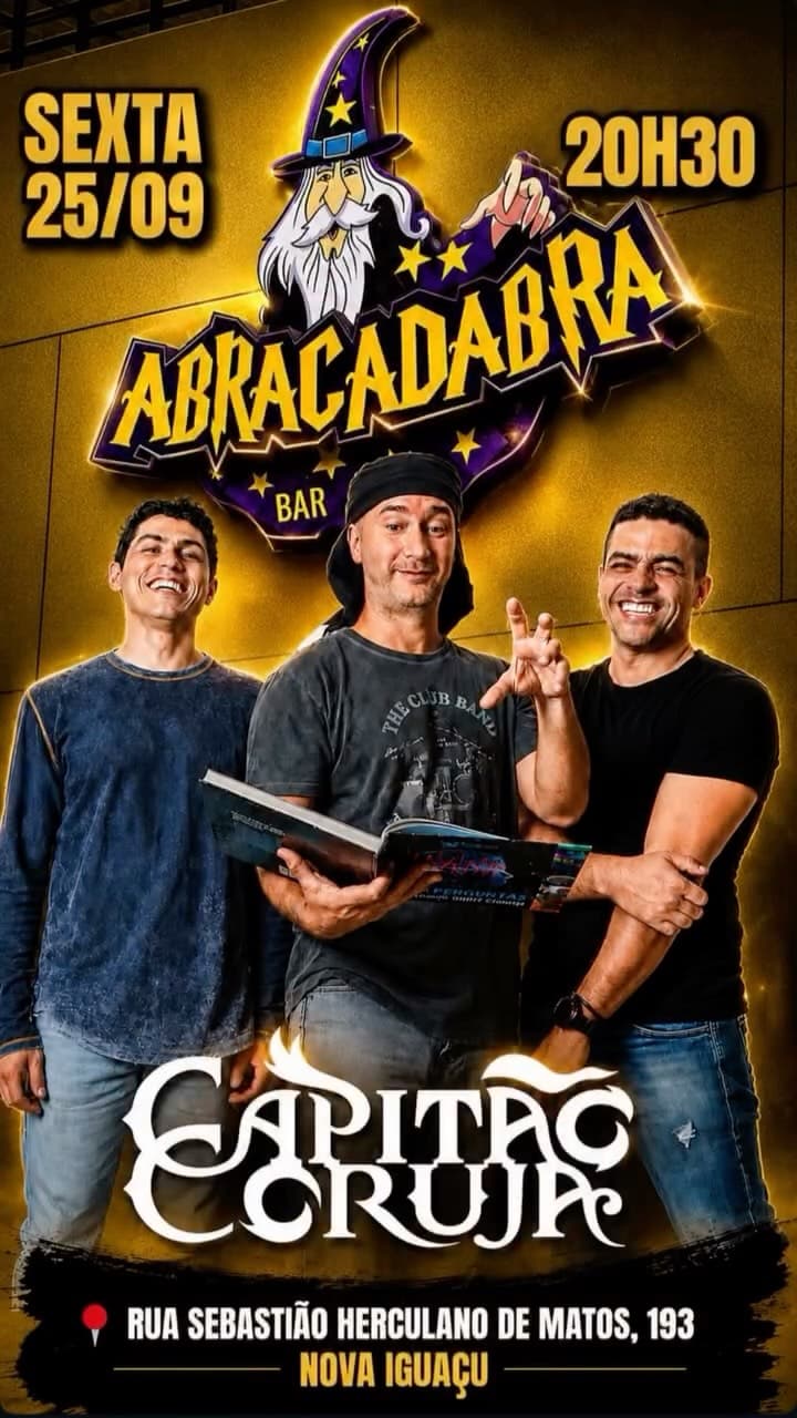 Flyer de Capitão Coruja