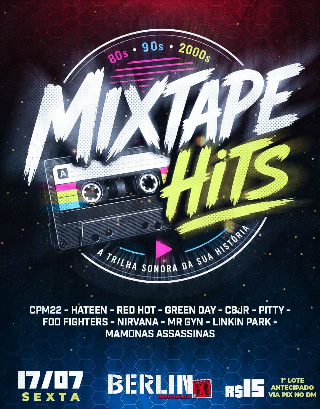 Flyer de MixTape Hits