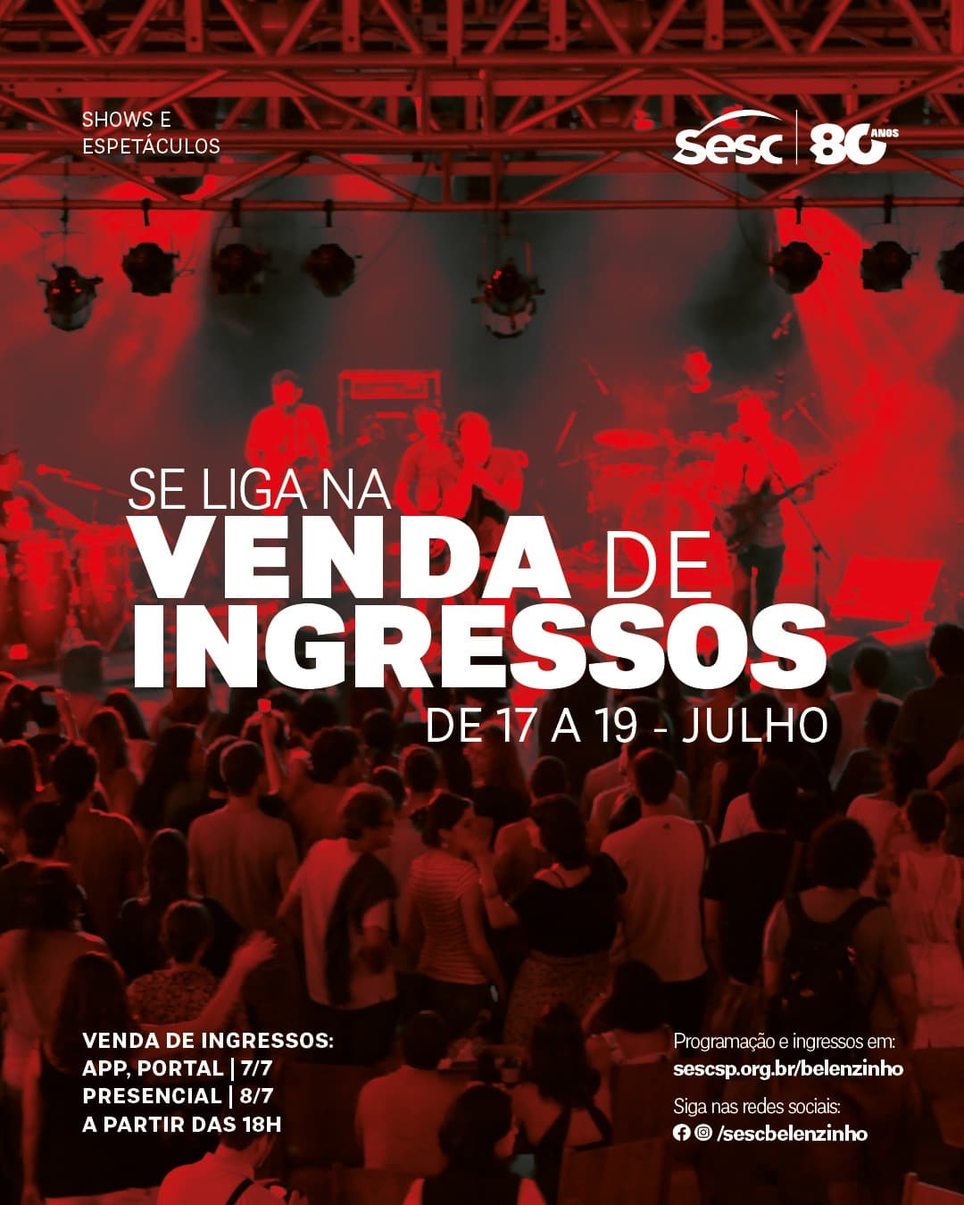 Flyer de De Menos Crime