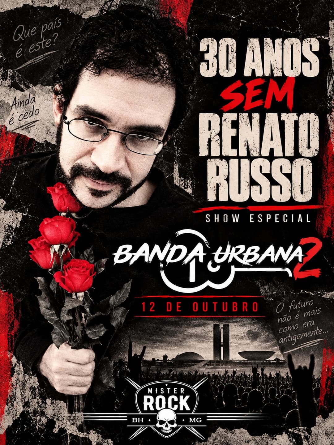 Flyer de Banda Urbana 2, Banda Chevette Hatch e mais 7 artistas