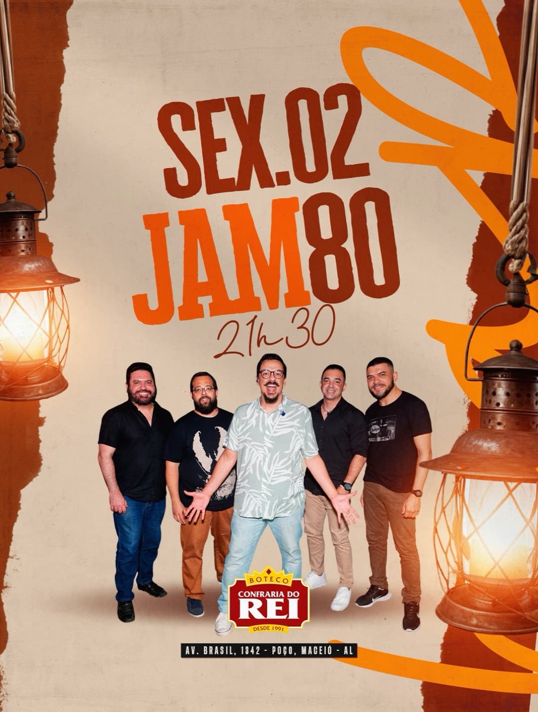 Flyer de Jam 80