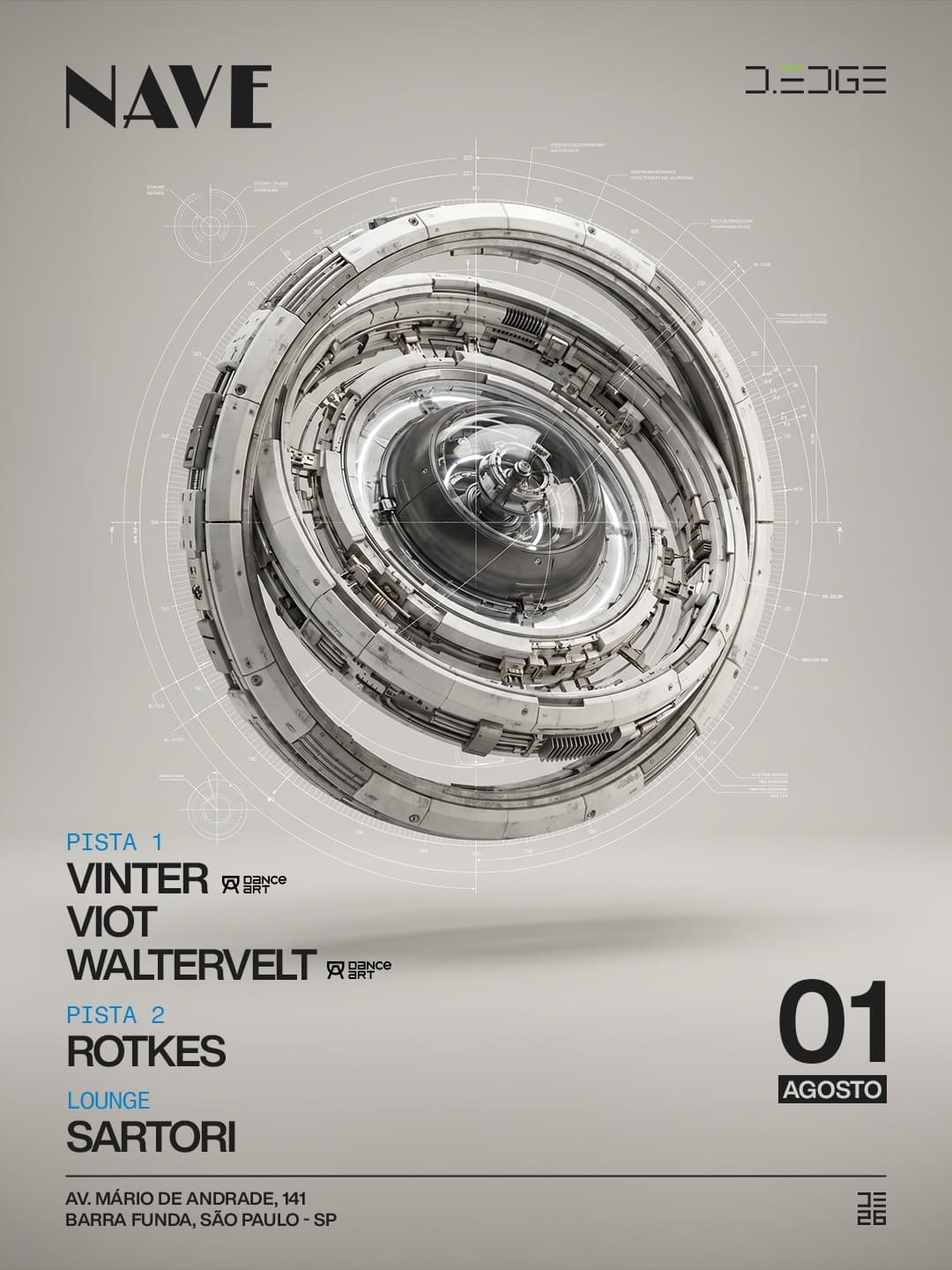Flyer de Brunno Marçal aka Rotkes
