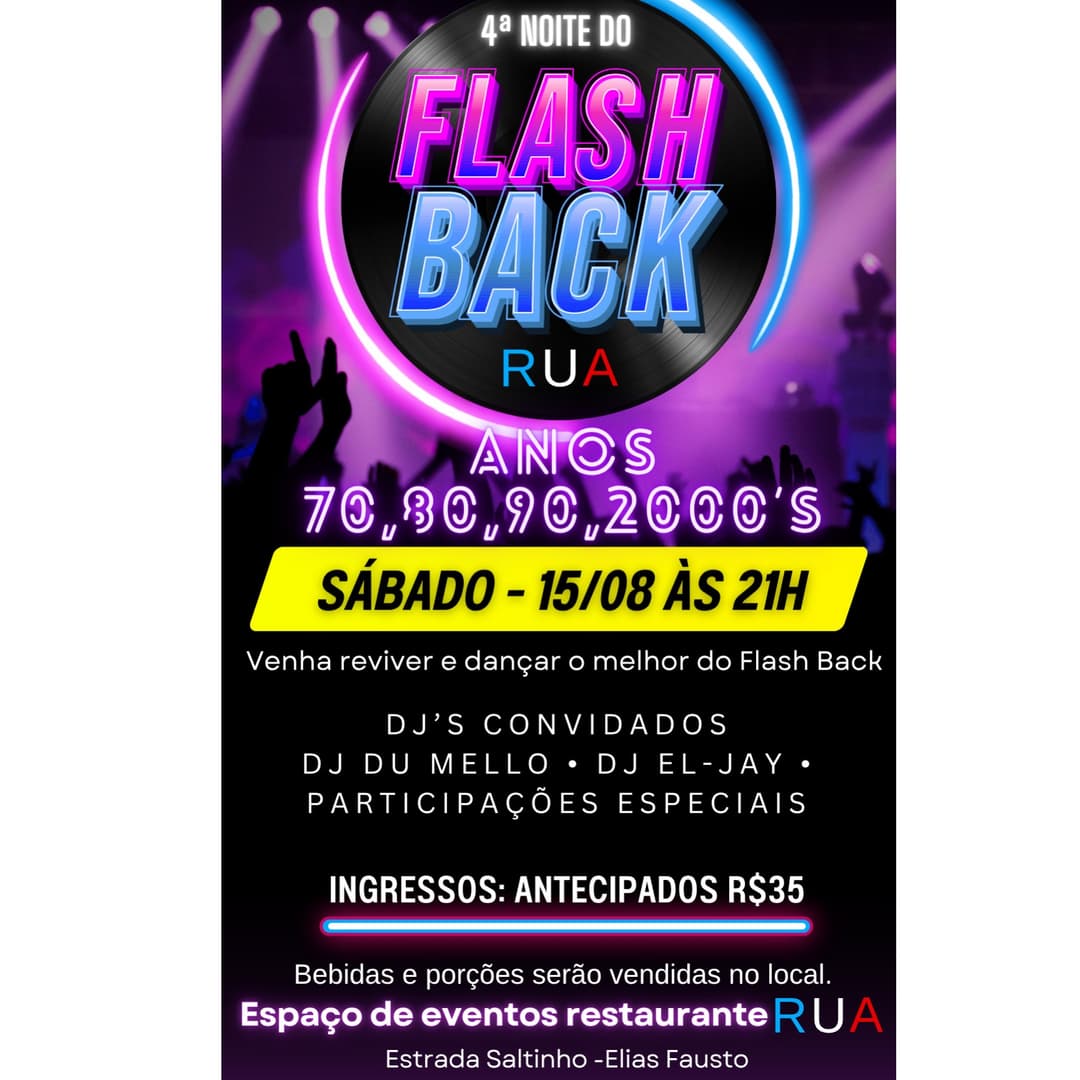 Flyer de Banda Maquina Velha