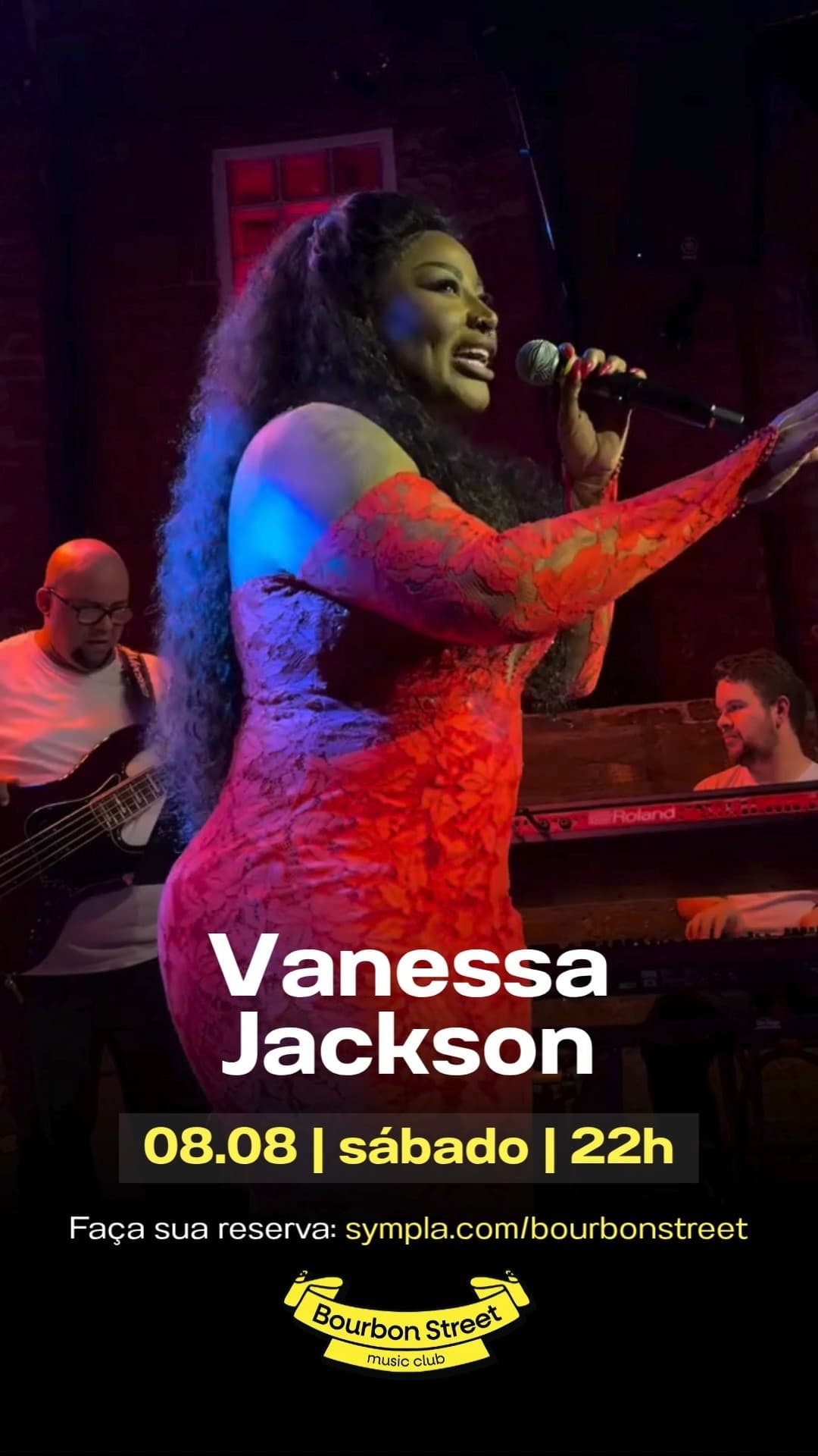 Flyer de Vanessa Jackson