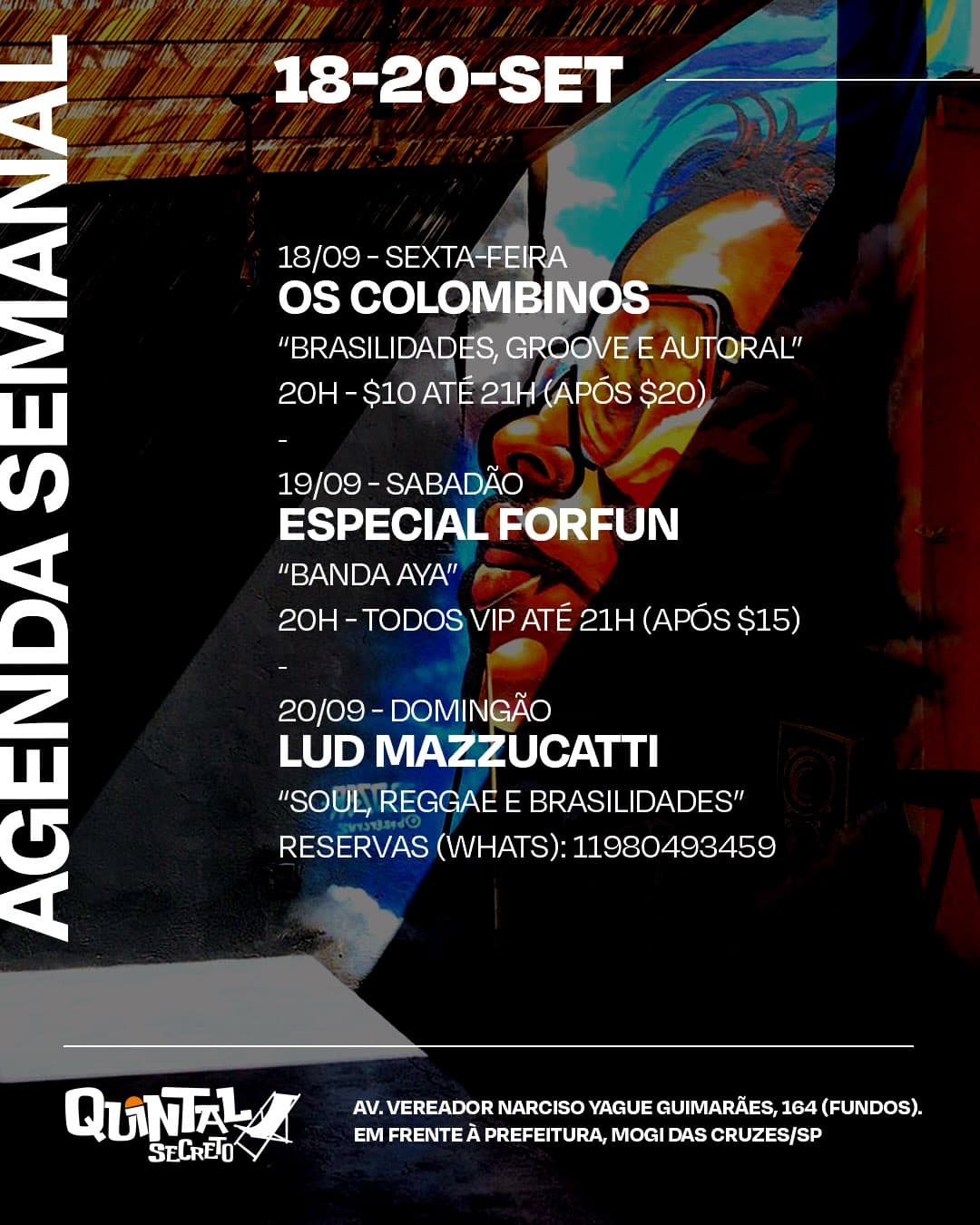 Flyer de Banda AYA