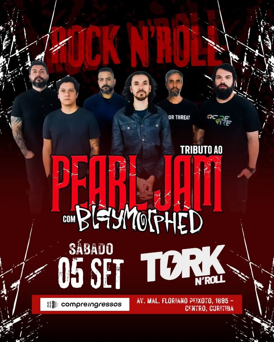 Flyer de Rita Hesse Band, Clássicos do Gruge e mais 2 artistas