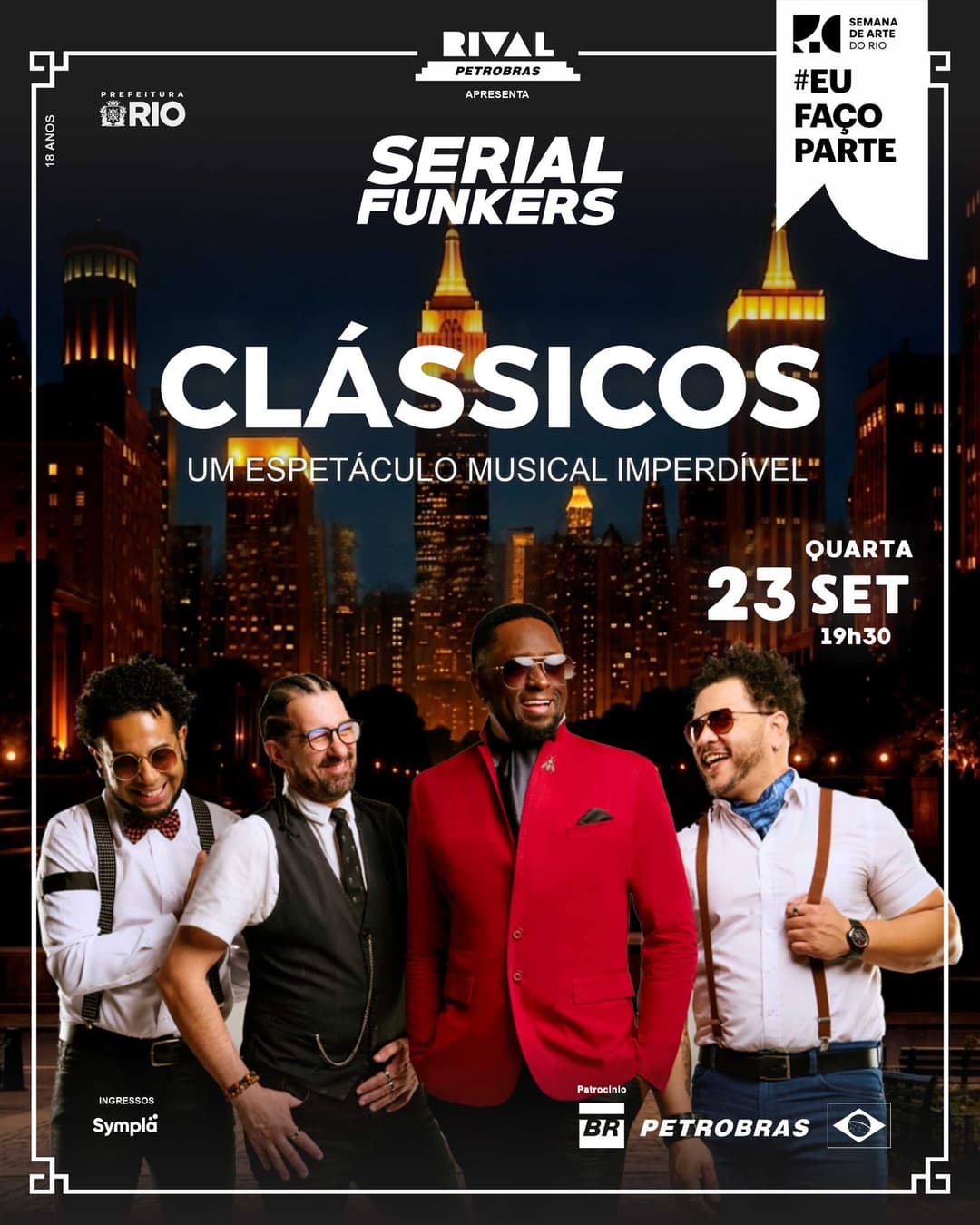 Flyer de Serial Funkers