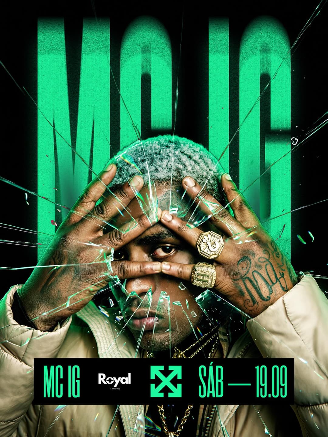 Flyer de MC IG