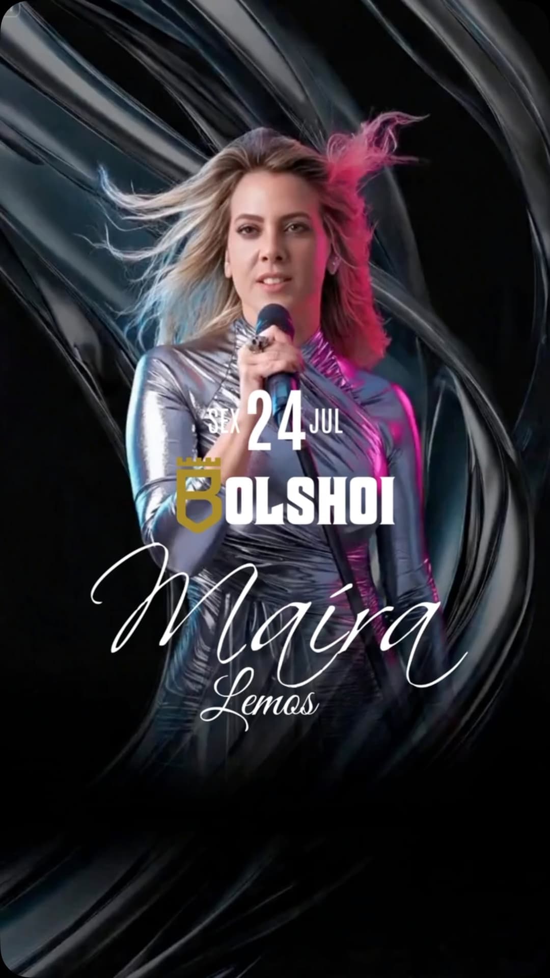 Flyer de Maíra Lemos