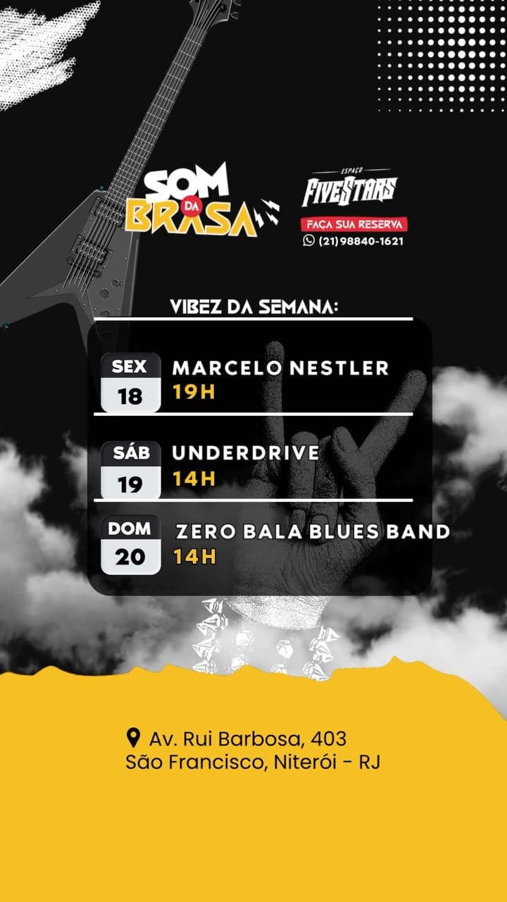 Flyer de Zero Bala Blues Band