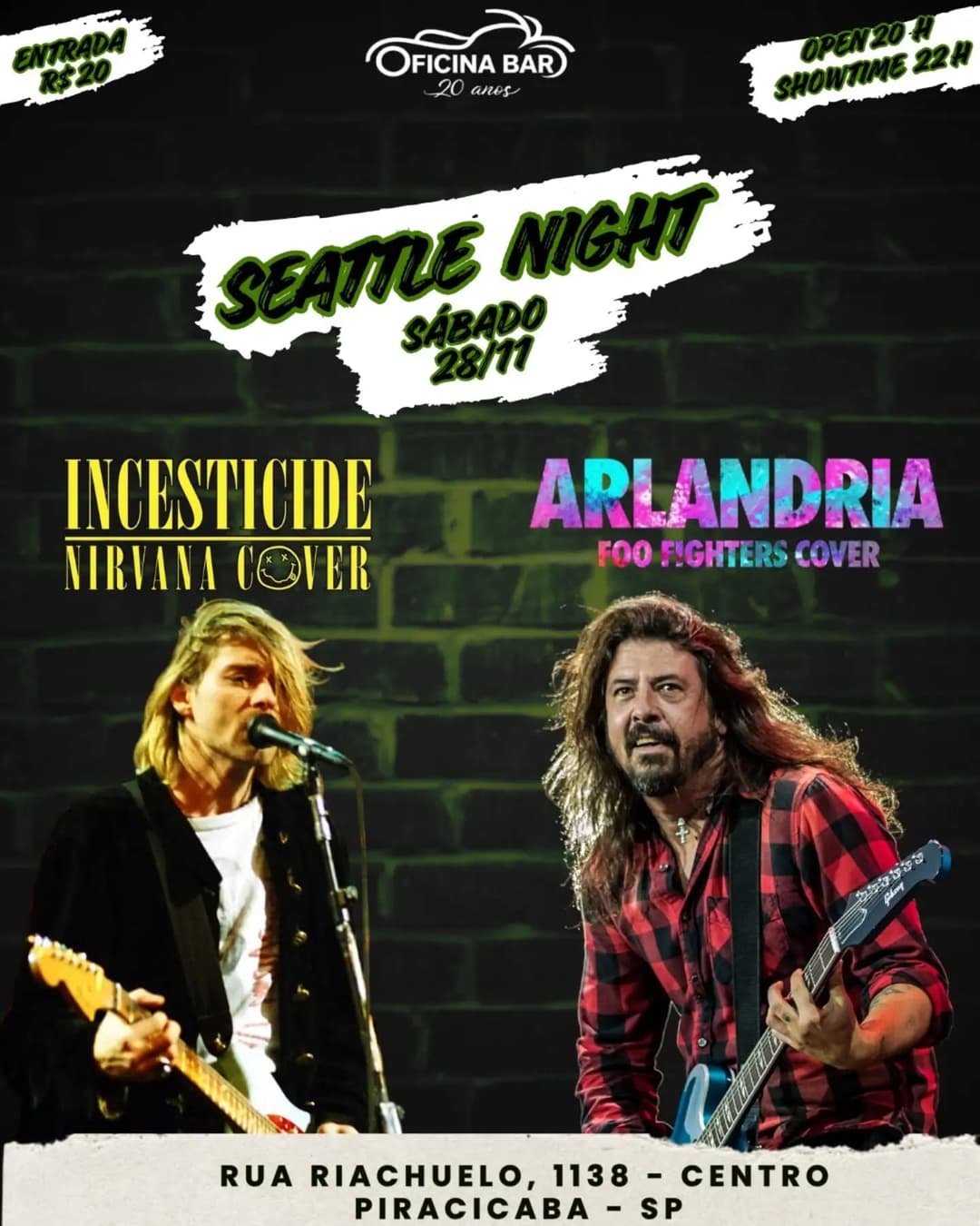 Flyer de Arlandria e Incesticide