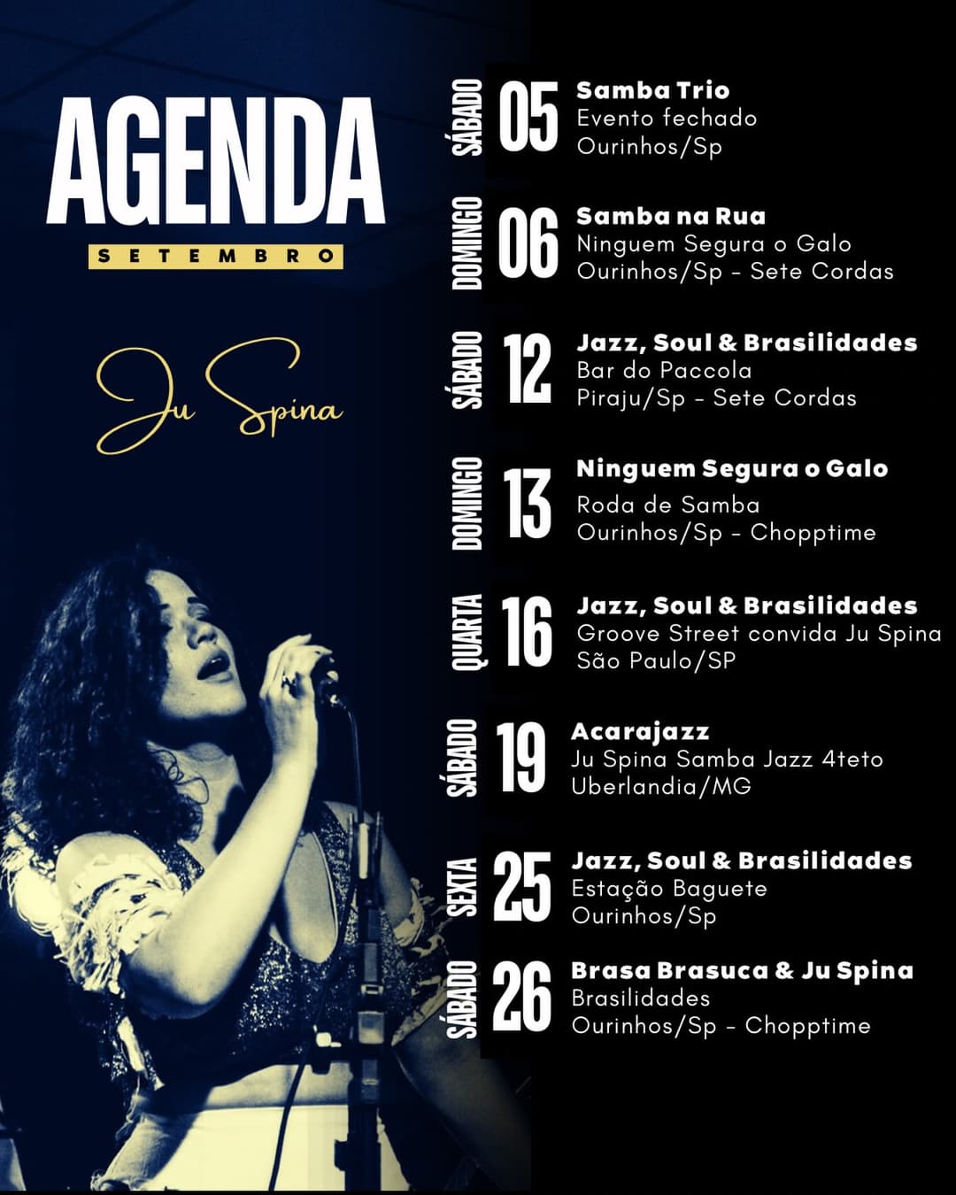 Flyer de Ju Spina