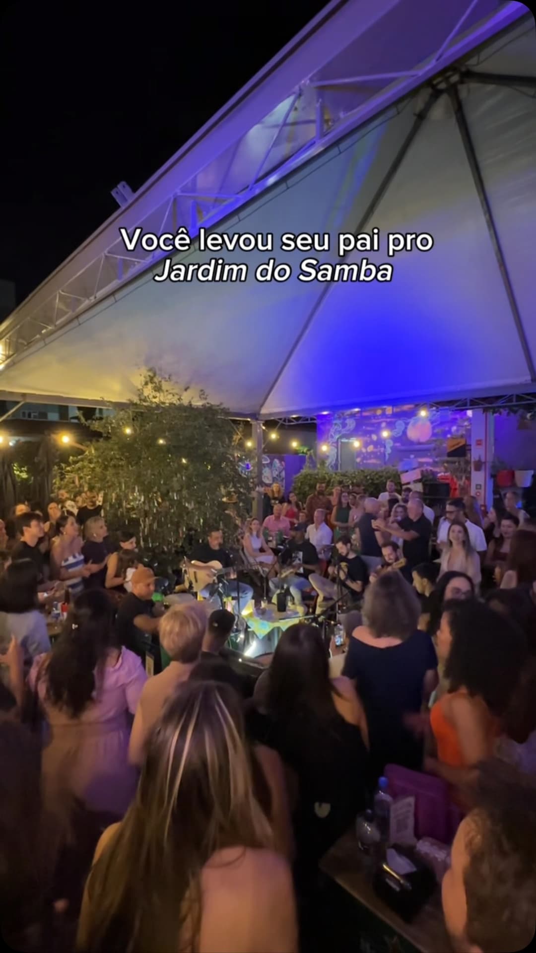Flyer de Samba do Bebê