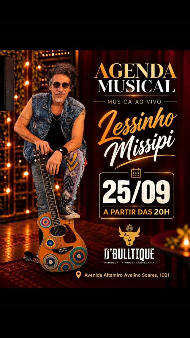 Flyer de Lessinho Mississipi e Lessinho Missisdipi