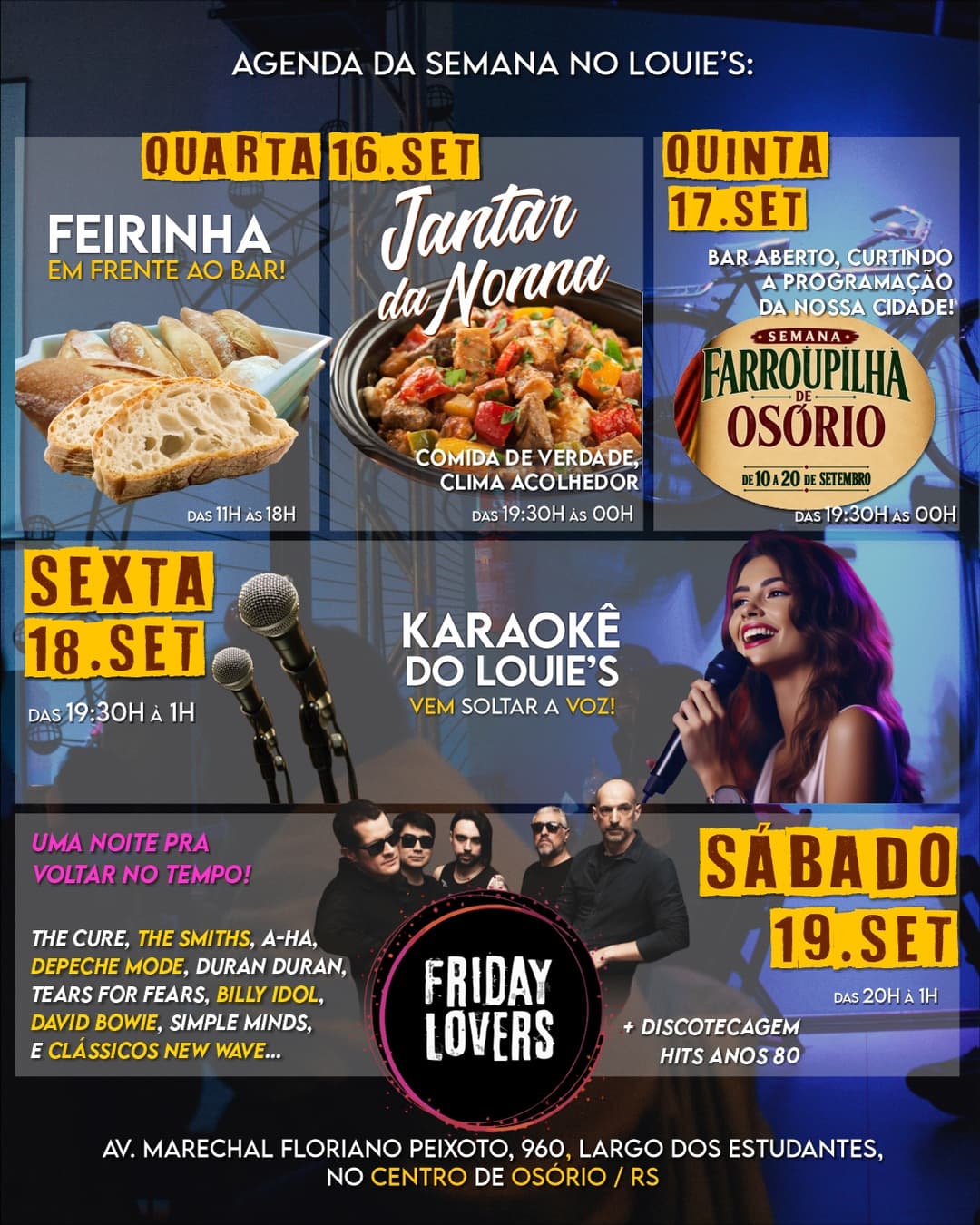 Flyer de Friday Lovers
