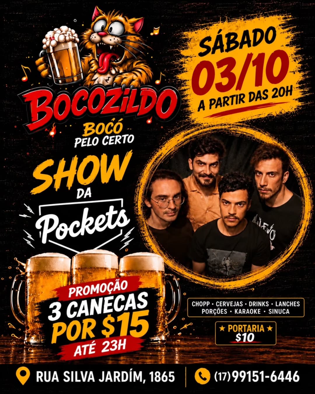 Flyer de Pockets