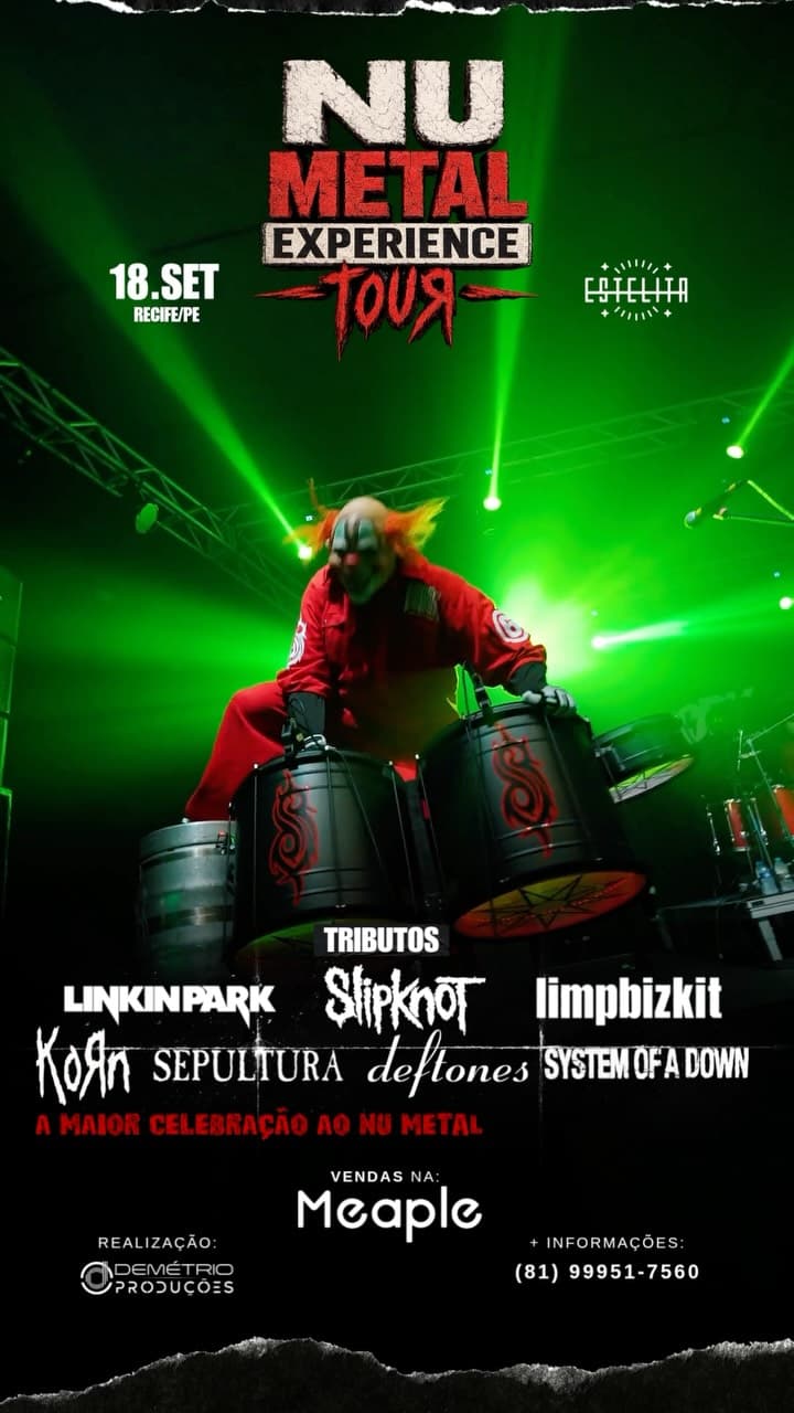 Flyer de Numetal Experience Tour