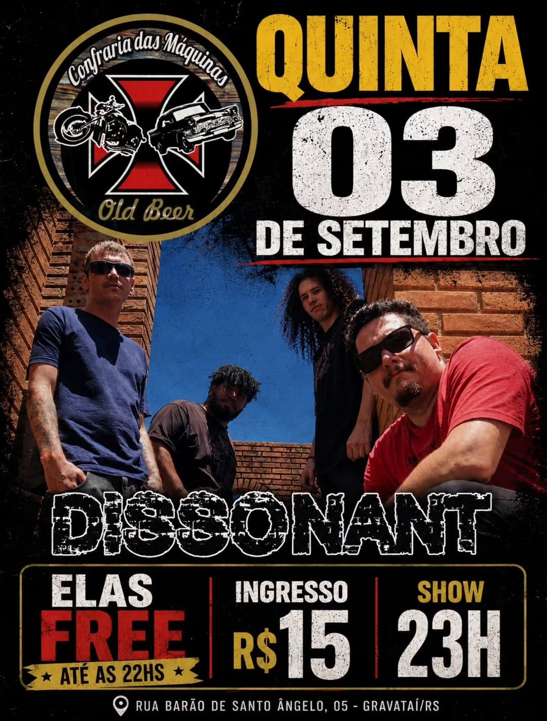 Flyer de dissonantss