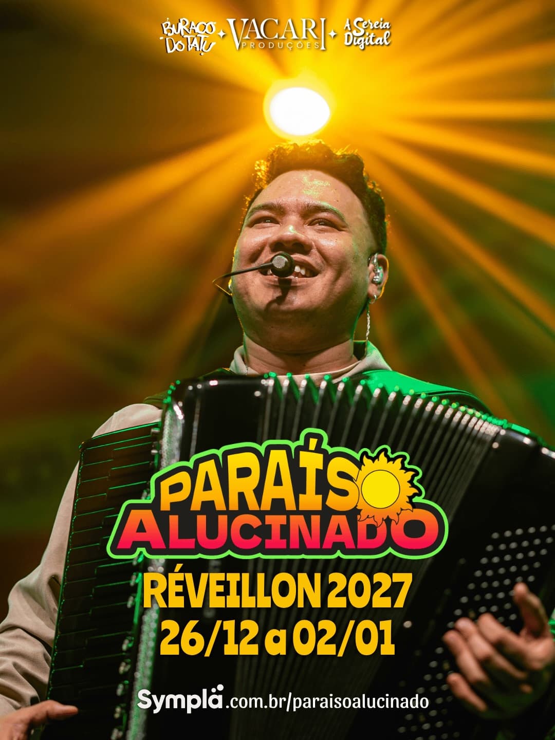 Flyer de Nando do Acordeon
