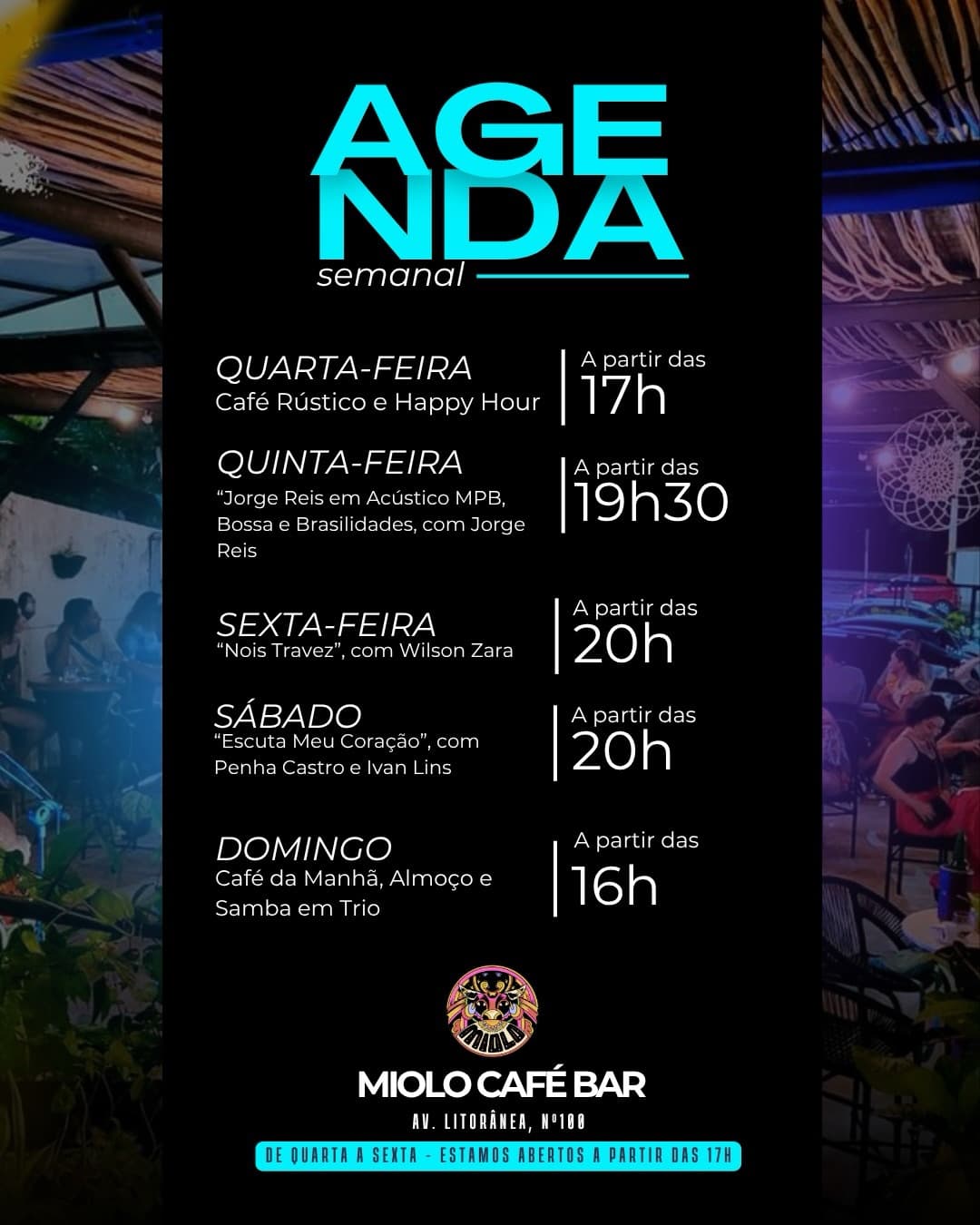 Flyer de Jorge Reis