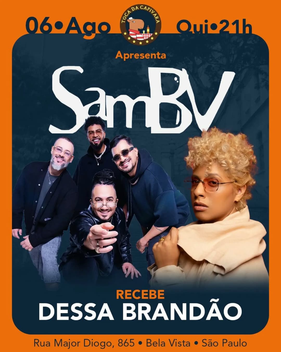 Flyer de Grupo SAMBV