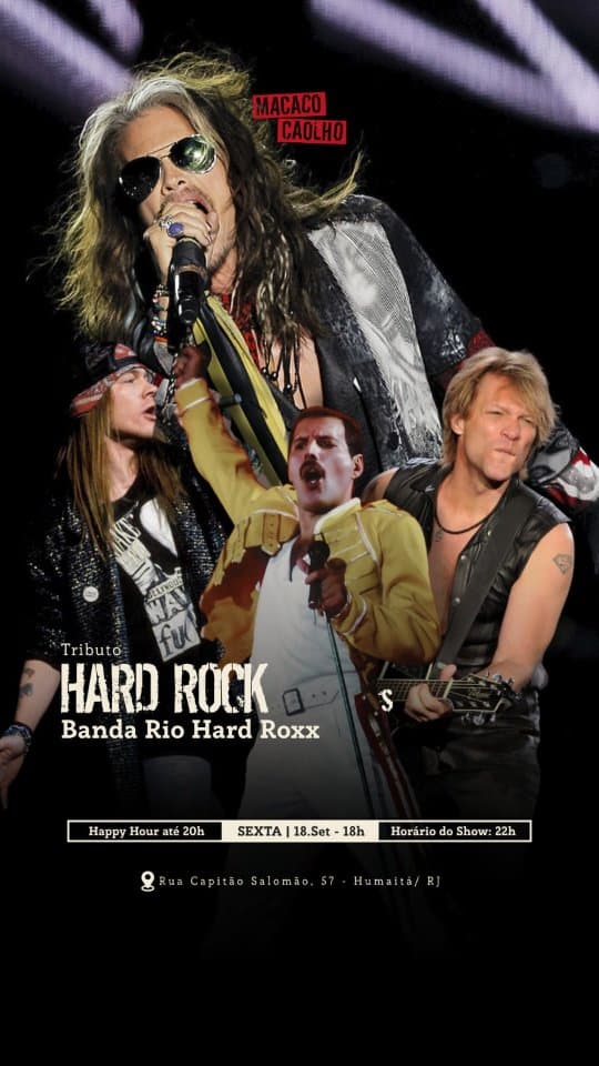 Flyer de Rio Hard Roxx