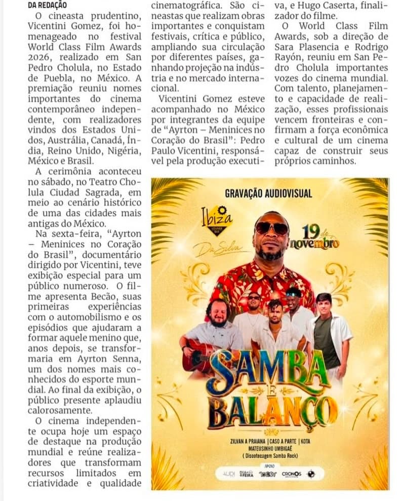 Flyer de Da Silva, Zilvan A Praiana, Marcus Vinícius, grupocasoaparteoficial e umbiga