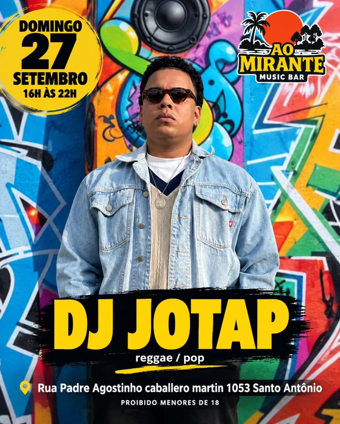 Flyer de DJ Jotap