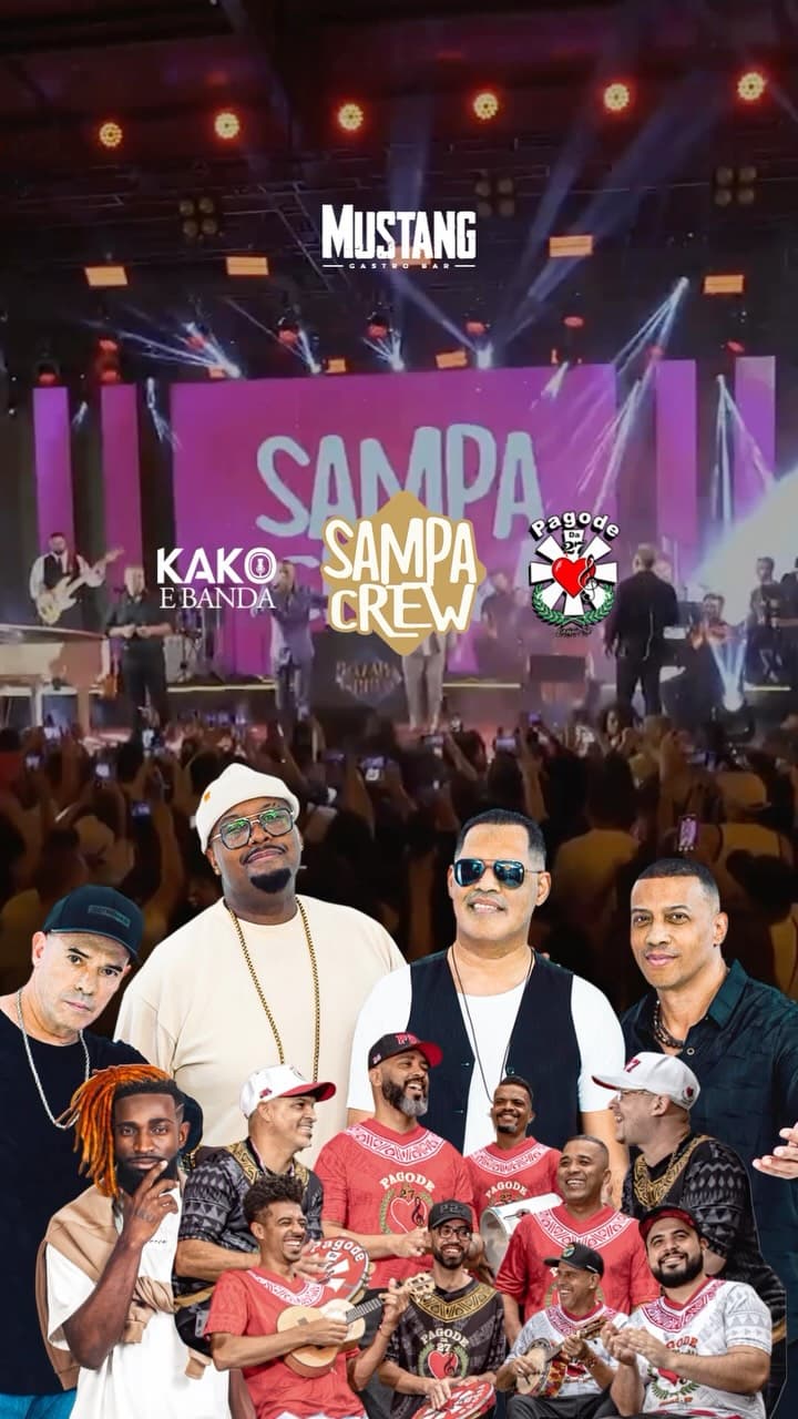 Flyer de Kayque Willian, Pagode da 27 e Sampa Crew