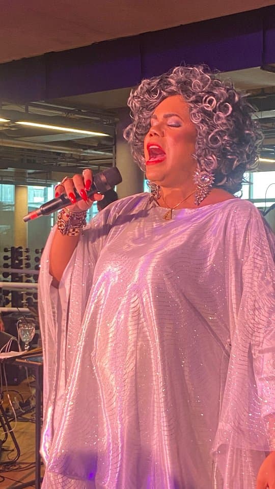 Flyer de Alcione Cover Oficial e Baile da Loba