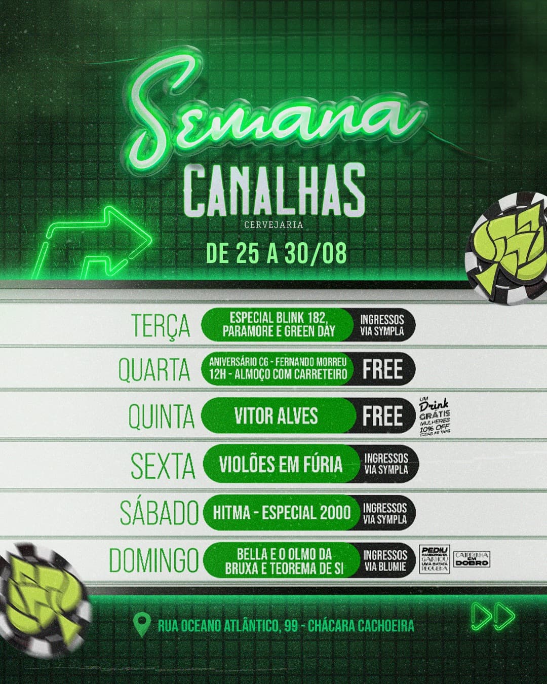Flyer de Fernando Morreu