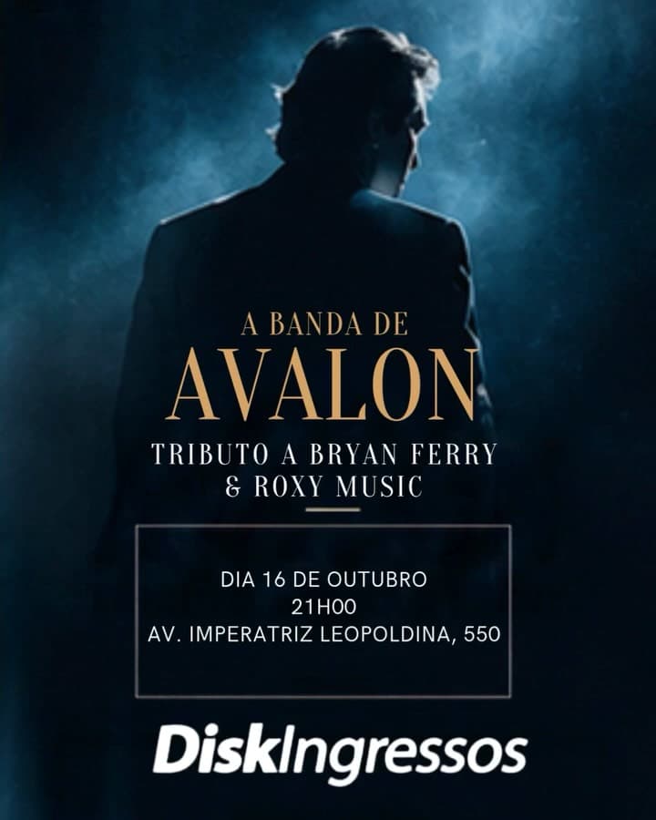 Flyer de A Banda de Avalon
