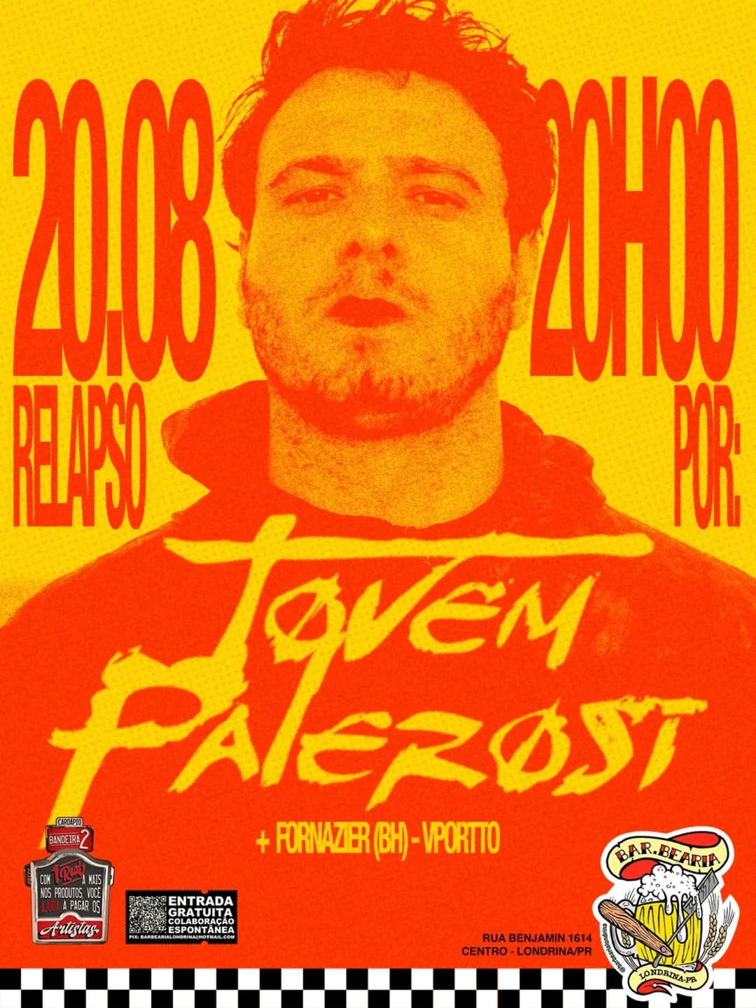 Flyer de Jovem Palerosi