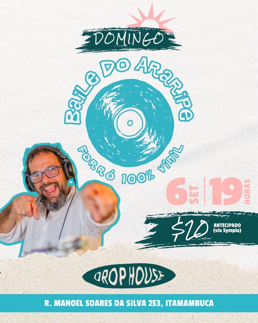 Flyer de Baile do Araripe