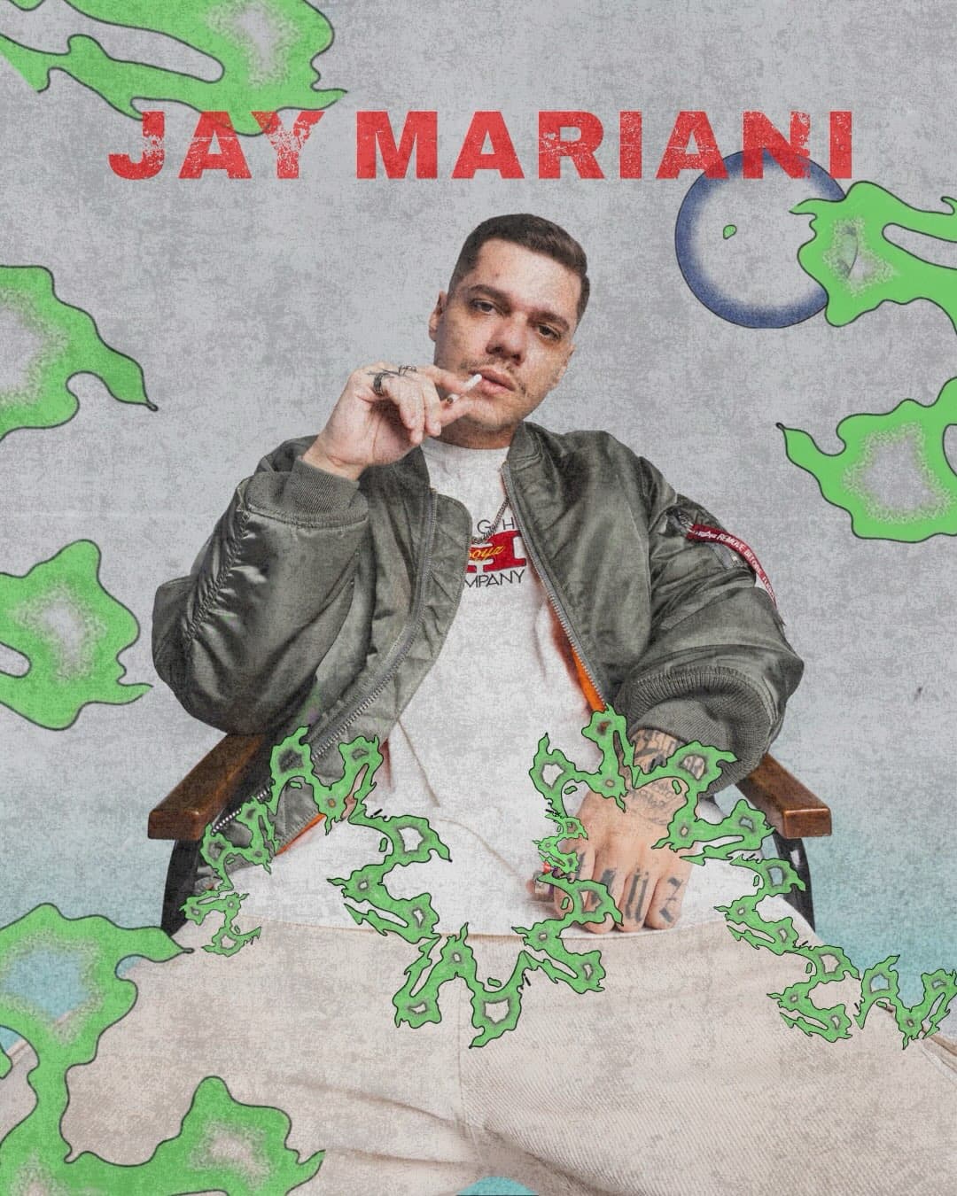Flyer de Jay Mariani, Lil Oliver, Clyon, Mottora e LASTHOURS DJs