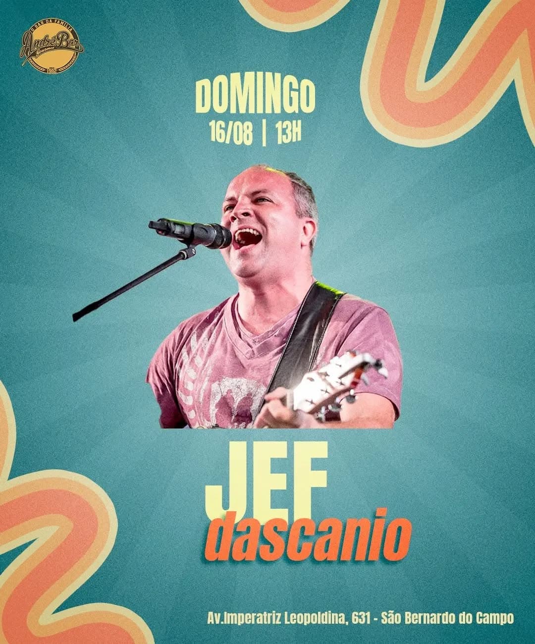Flyer de Jef da Scanio