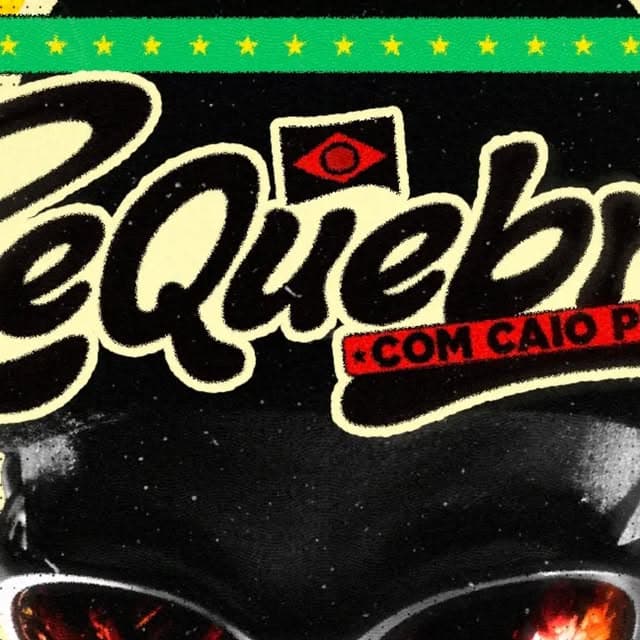 Flyer de Afrodeus e Caio Prince