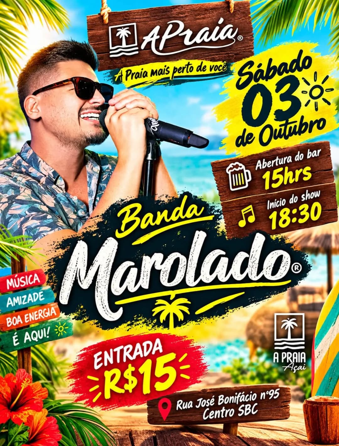 Flyer de Banda Marolado