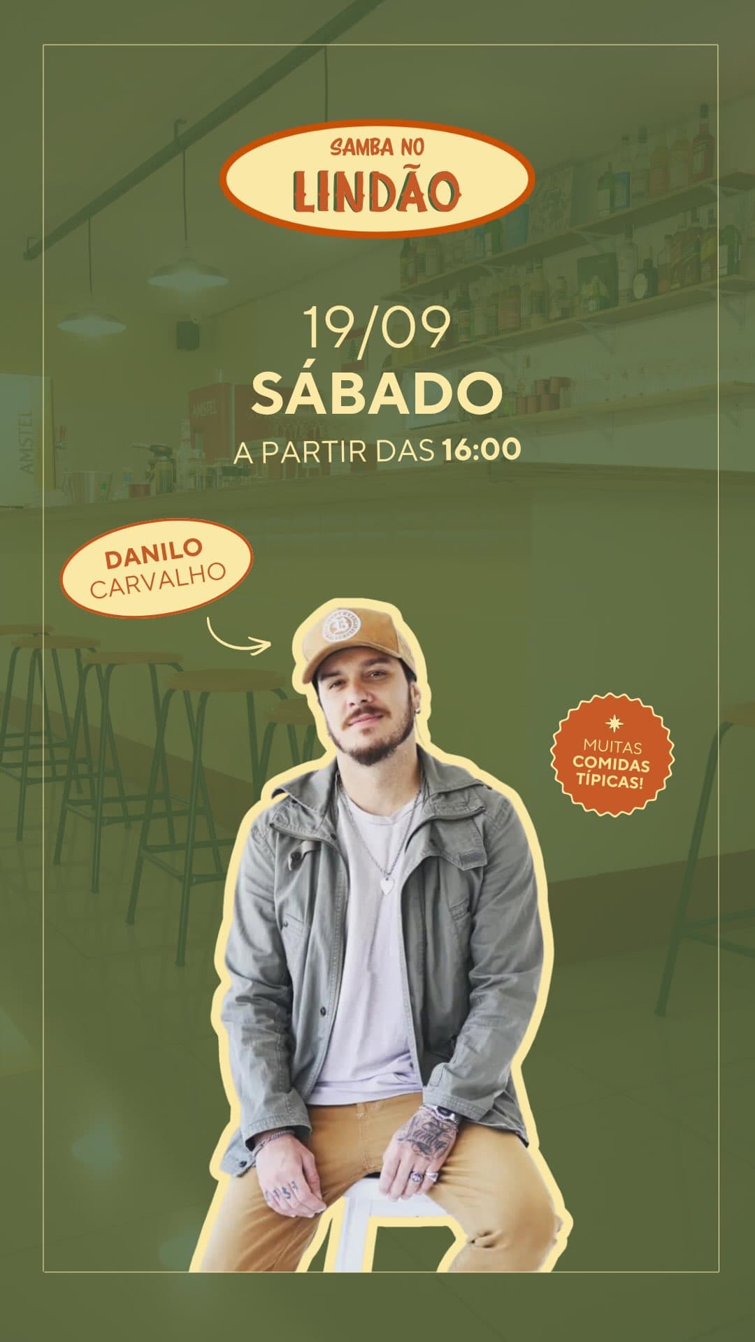 Flyer de Danilo Carvalho