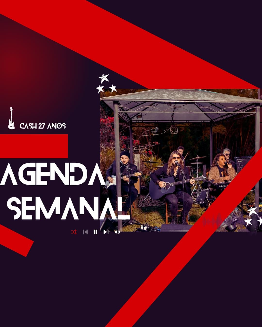 Flyer de Banda CA$H