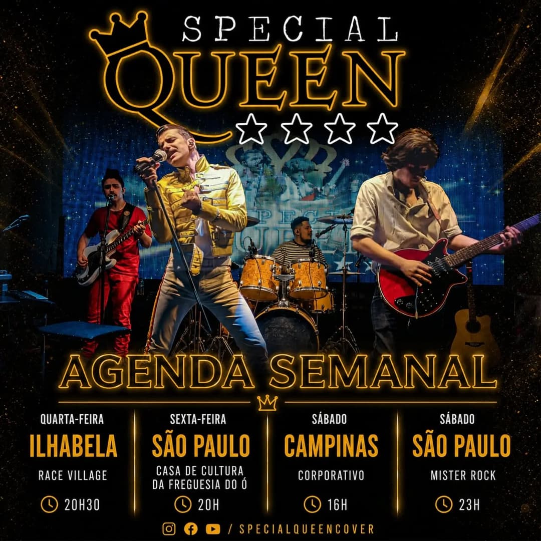Flyer de Special Queen