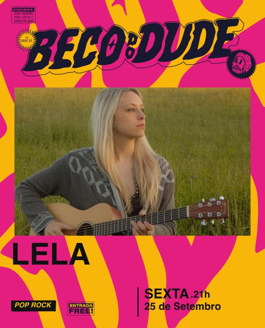 Flyer de Lela Rosanelli