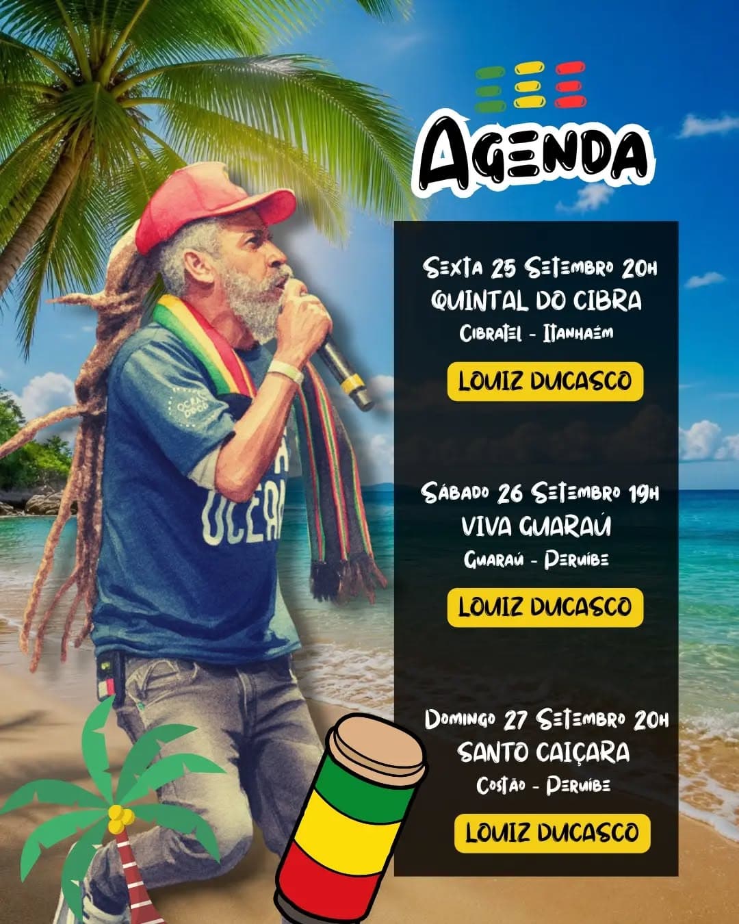Flyer de Louiz Ducasco