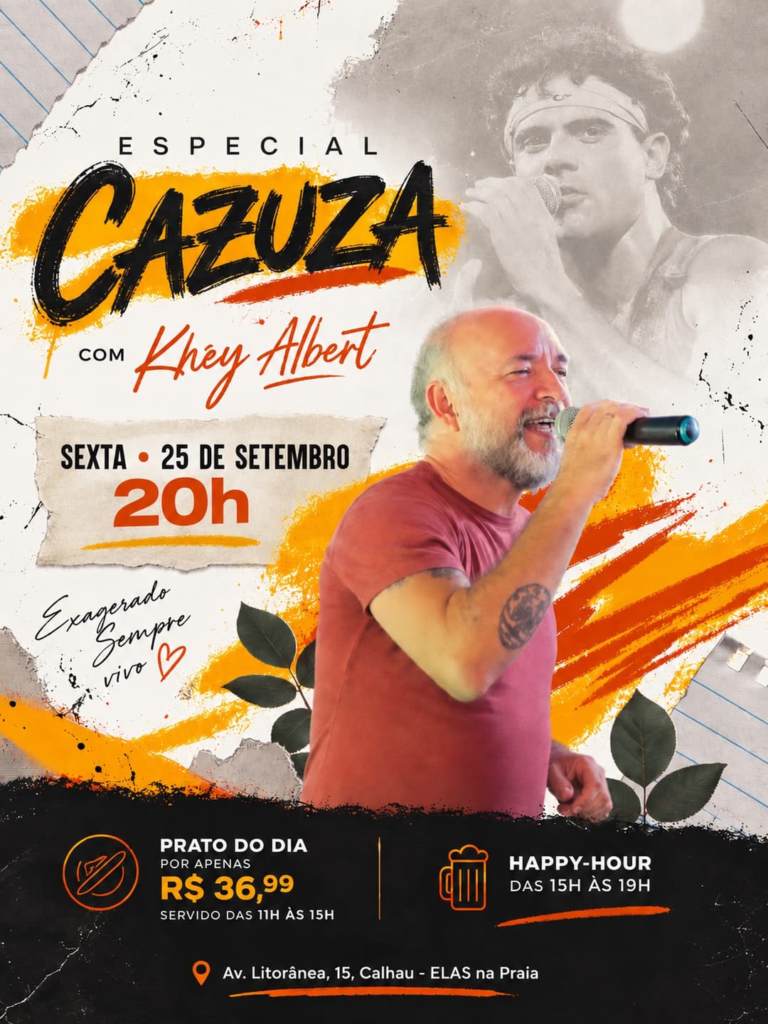 Flyer de Khey Albert