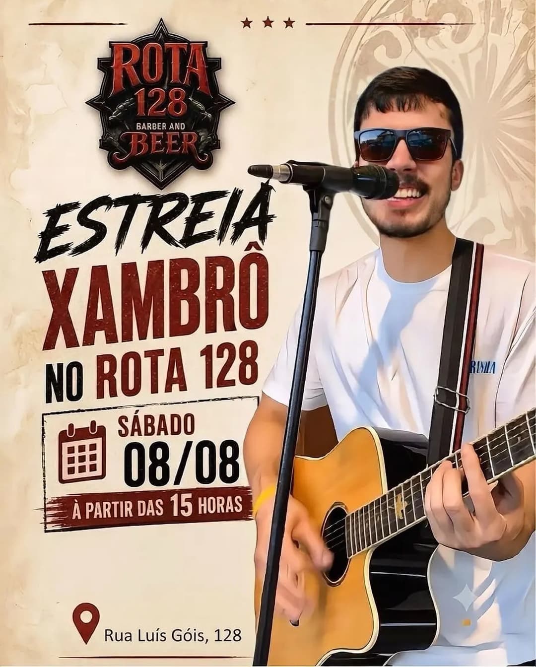 Flyer de Xambrô