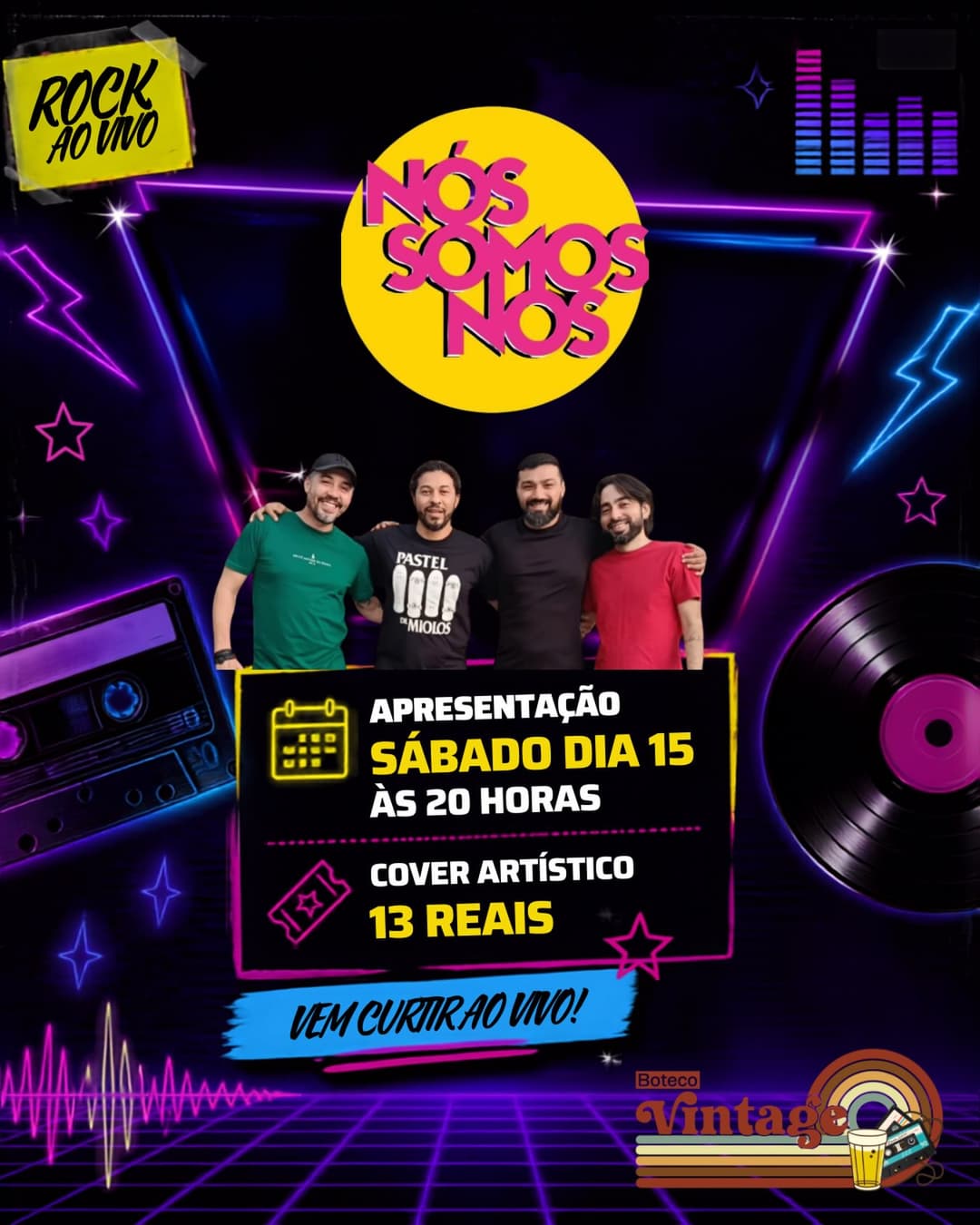 Flyer de Nós Somos Nós