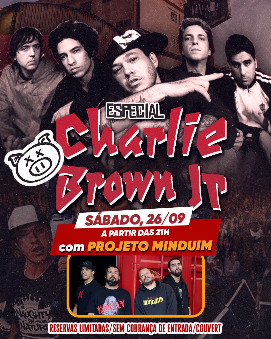 Flyer de Projeto Minduim