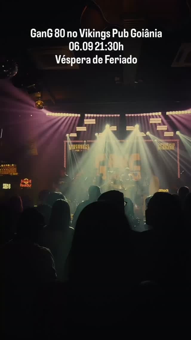 Flyer de Banda Gang 80