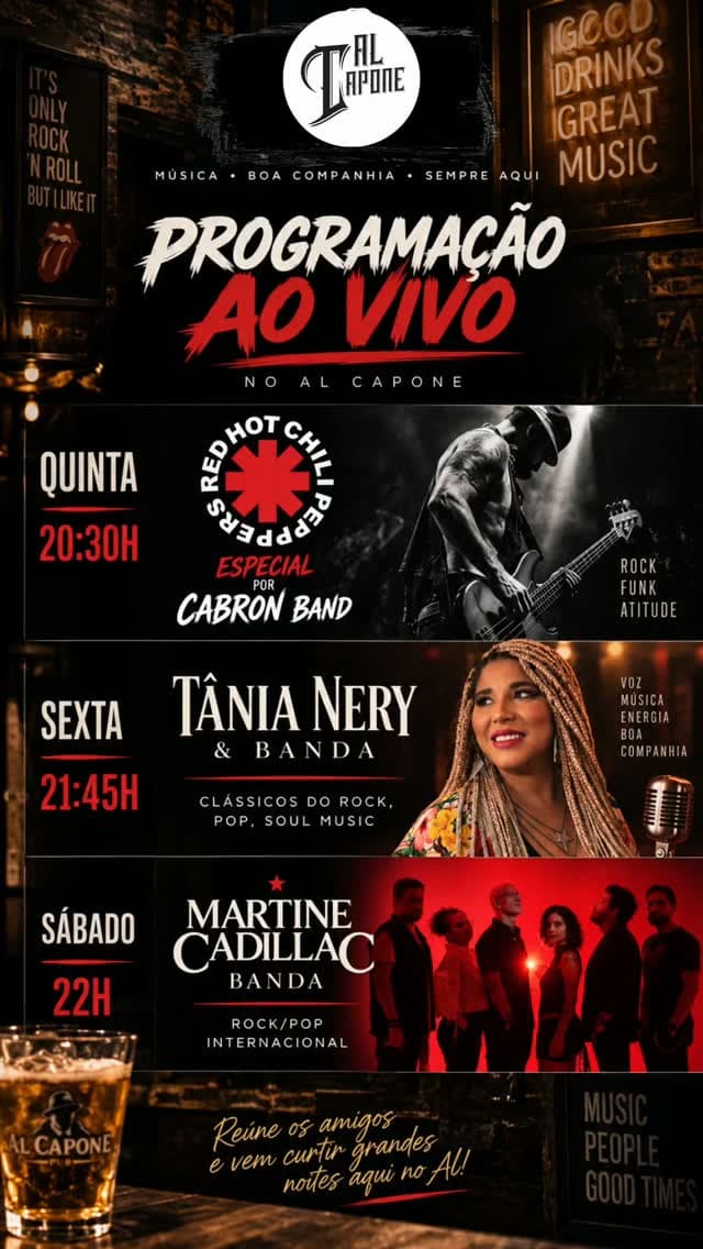 Flyer de Martine Cadillac Banda