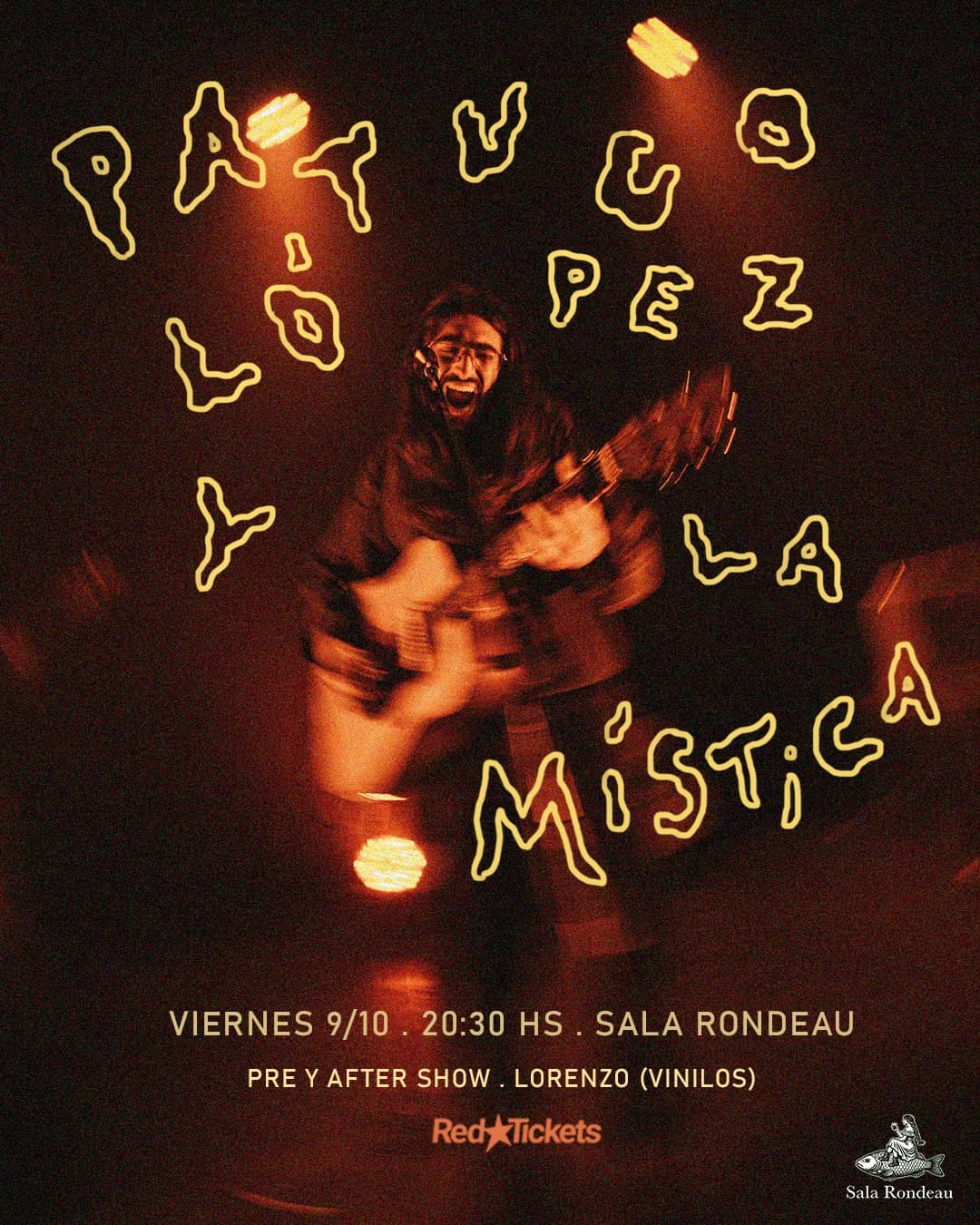 Flyer de Patuco López, La Mística e Lorenzo